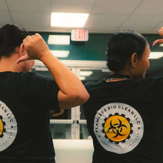 Biohazard cleaning team in Phoenix